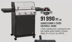 Obi Jamestown 3 égős gázgrill kane ajánlat