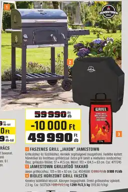 Obi Faszenes grill „jaxon" jamestown stb. ajánlat