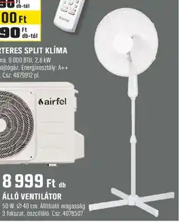 Obi Álló ventilátor ajánlat