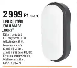 Obi Led kültéri falilámpa ,,hort" ajánlat