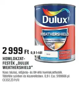 Obi HOMLOKZAT- FESTÉK,,DULUX WEATHERSHIELD" ajánlat