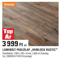 Obi Laminált padlólap „,hemlock rustic" ajánlat