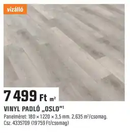 Obi Vinyl padló „oslo" ajánlat