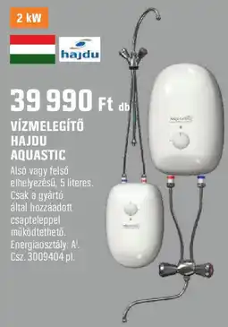 Obi Vízmelegítő hajdu aquastic ajánlat