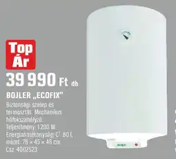 Obi Bojler,,ecofix" ajánlat