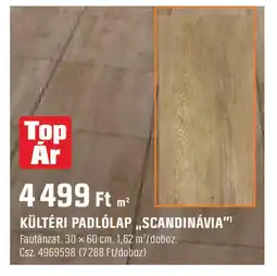Obi Kültéri padlólap „scandinavia" ajánlat