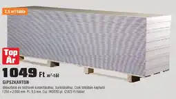 Obi Gipszkarton ajánlat