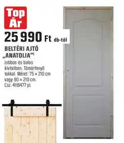 Obi Beltéri ajtó ,,anatolia" ajánlat