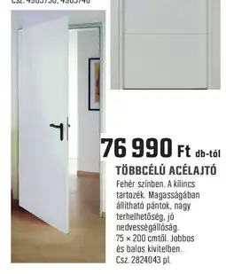 Obi Többcélú acélajtó ajánlat