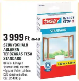 Obi Szúnyogháló ablakra tépőzáras tesa standard ajánlat