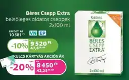 Kulcs Patika Béres Csepp Extra ajánlat