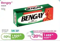 Kulcs Patika Bengay ajánlat