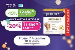 Kulcs Patika Proenzi Intensive ajánlat