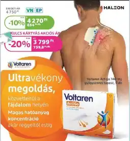 Kulcs Patika Voltaren Actigo ajánlat