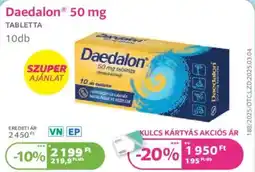 Kulcs Patika Daedalon 50 mg ajánlat
