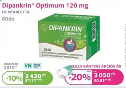 Kulcs Patika Dipankrin Optimum 120 mg ajánlat
