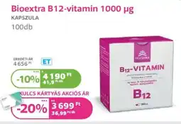Kulcs Patika Bioextra B12-vitamin 1000 μg ajánlat