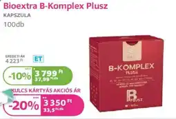 Kulcs Patika Bioextra B-Komplex Plusz ajánlat
