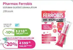 Kulcs Patika Pharmax Ferrobis ajánlat