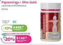 Kulcs Patika Pajzsmirigy+ Slim Gold ajánlat
