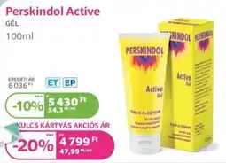 Kulcs Patika Perskindol Active ajánlat