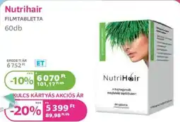 Kulcs Patika Nutrihair ajánlat