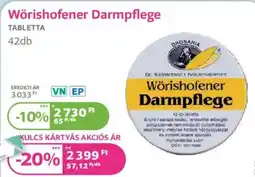 Kulcs Patika Wörishofener Darmpflege ajánlat
