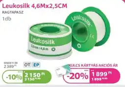Kulcs Patika Leukosilk 4,6M x 2,5CM ajánlat