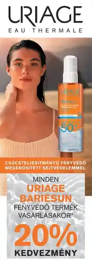 Kulcs Patika URIAGE EAU THERMALE ajánlat