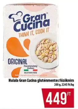 Coop Hulala Gran Cucina gluténmentes főzőkrém ajánlat