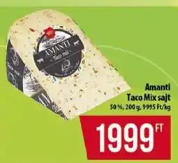 Coop Amanti Taco Mix sajt ajánlat