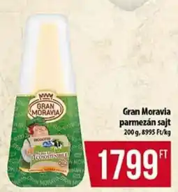 Coop Gran Moravia parmezán sajt ajánlat