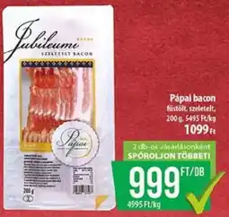 Coop Pápai bacon ajánlat