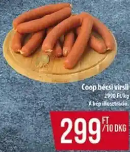 Coop Coop bécsi virsli ajánlat