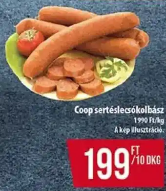 Coop Coop sertéslecsókolbász ajánlat