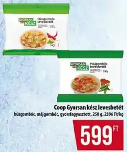 Coop Coop Gyorsan kész levesbetét ajánlat