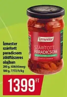 Coop Izmester szárított paradicsom zöldfűszeres olajban ajánlat