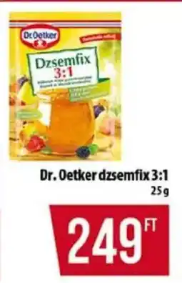 Coop Dr. Oetker dzsemfix 3:1 ajánlat