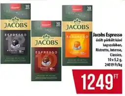 Coop Jacobs Espresso ajánlat