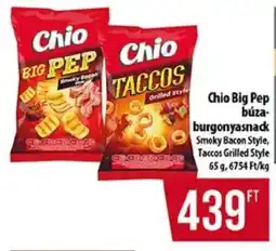 Coop Chio Big Pep búza-burgonyasnack ajánlat