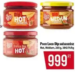 Coop Poco Loco Dip salsaszósz ajánlat