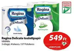 Coop Regina Delicate toalettpapír ajánlat