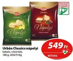 Coop Urbán Classics nápolyi ajánlat