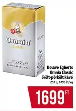 Coop Douwe Egberts Omnia Classic örölt-pörkölt kávé ajánlat