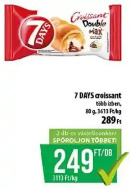 Coop 7 DAYS croissant ajánlat