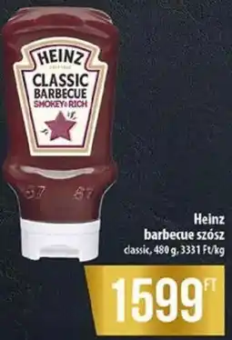 Coop Heinz barbecue szósz classic ajánlat