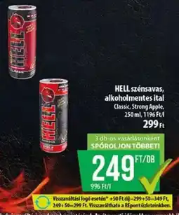 Coop HELL szénsavas, alkoholmentes ital ajánlat
