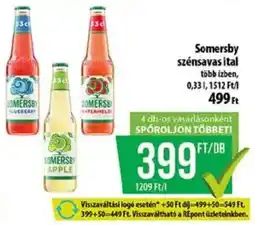 Coop Somersby szénsavas ital ajánlat
