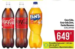 Coop Coca-Cola, Coca-Cola Zero, Fanta Narancs ajánlat