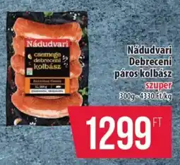 Coop Nádudvari Debreceni páros kolbász ajánlat